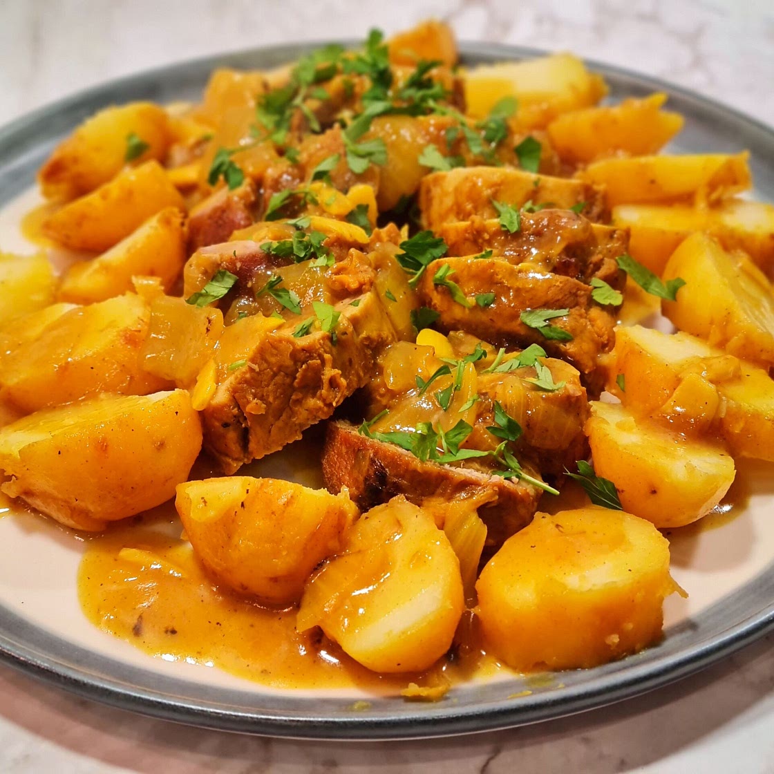 Macanese Turmeric Pork - Porco Baffasá