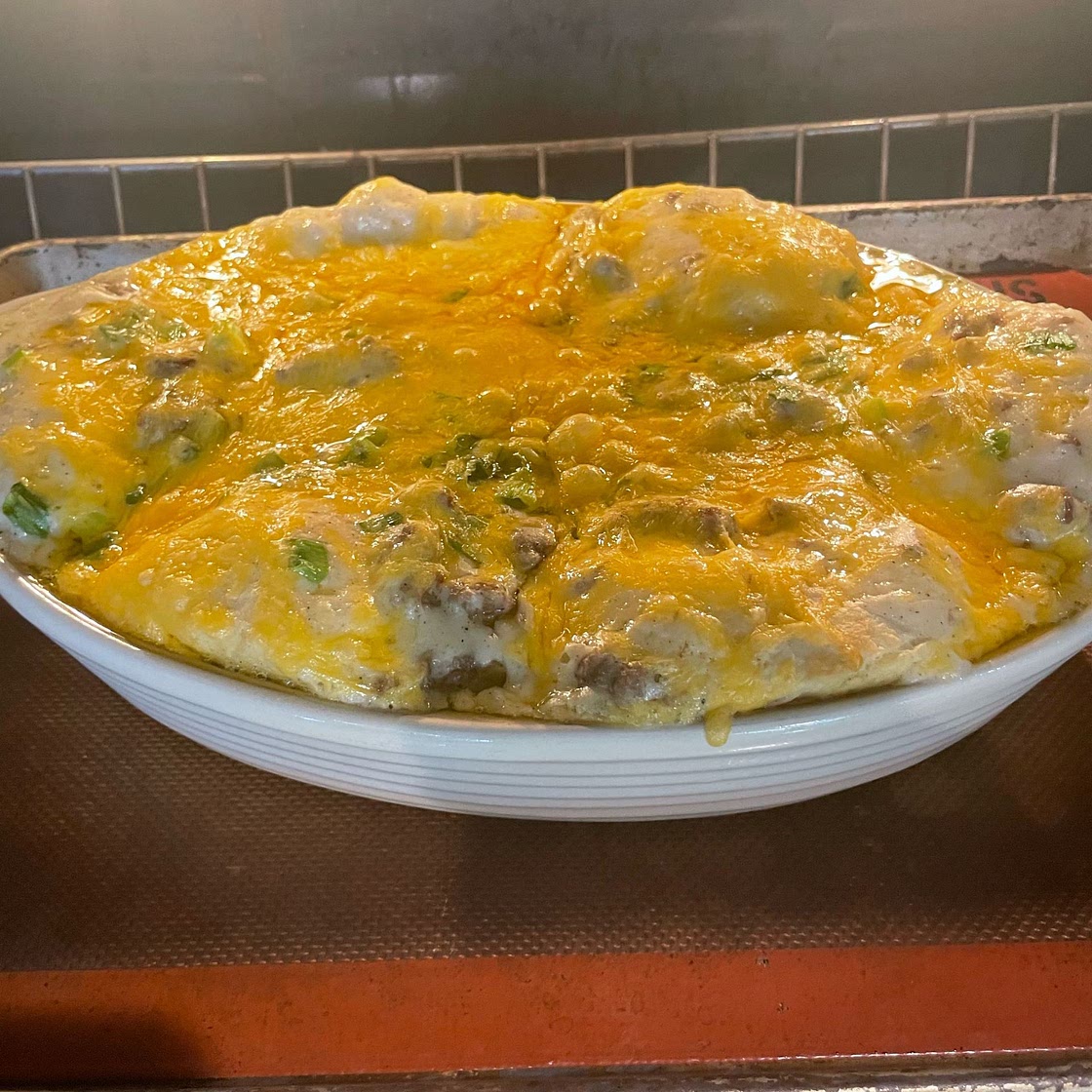 Biscuits-And-Gravy Casserole
