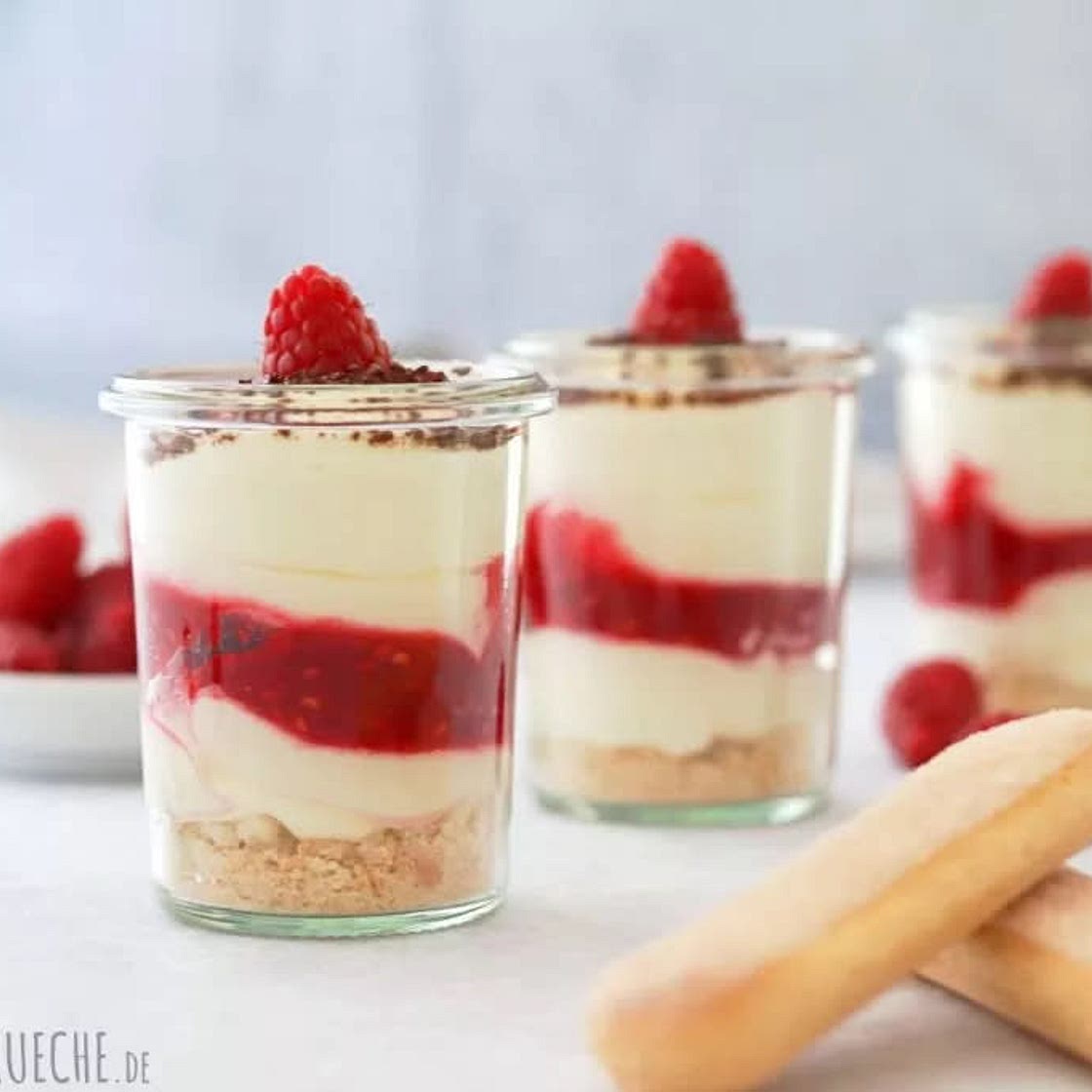 Himbeerquark Desert 
