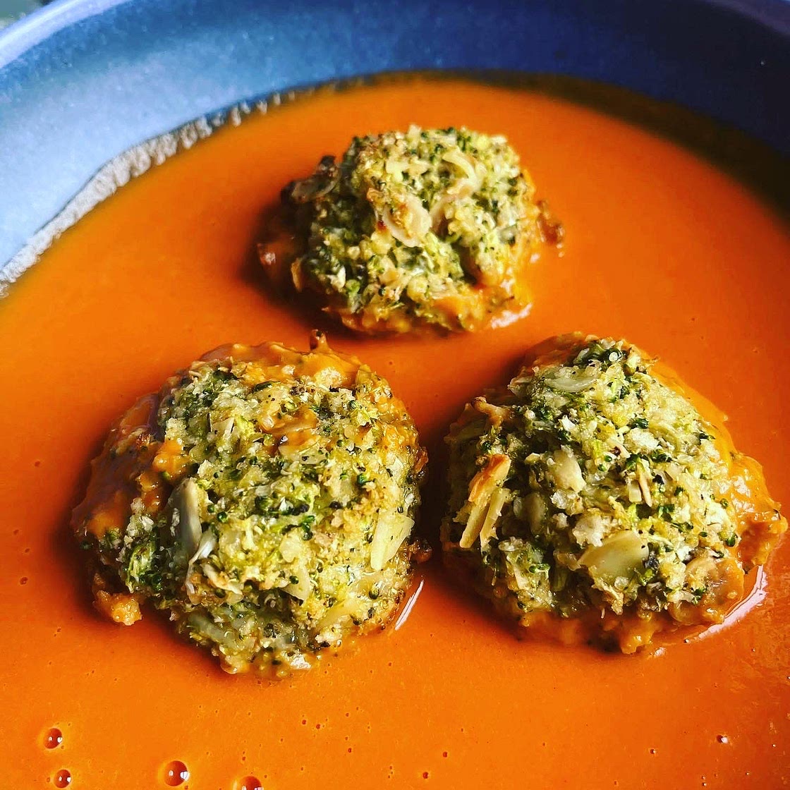 Broccoli Cauliflower Fritters