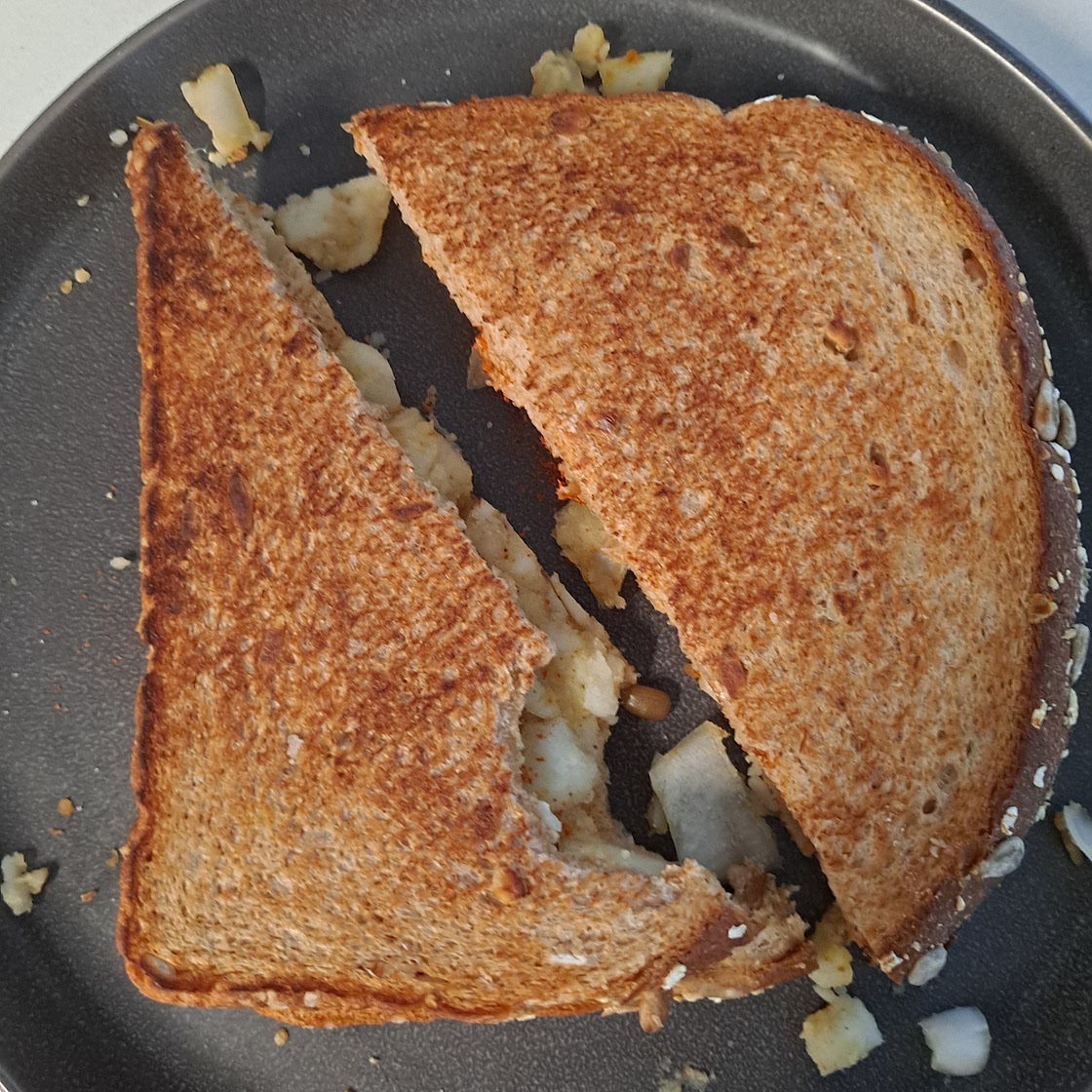 Aloo toast