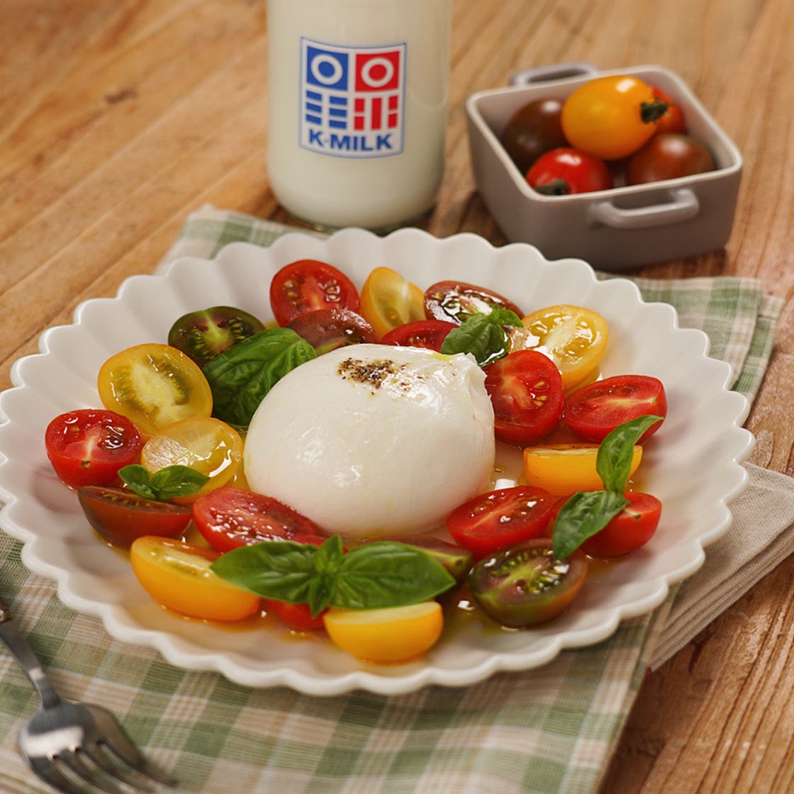 부라타치즈, 집에서 뚝딱 만들어부렸다