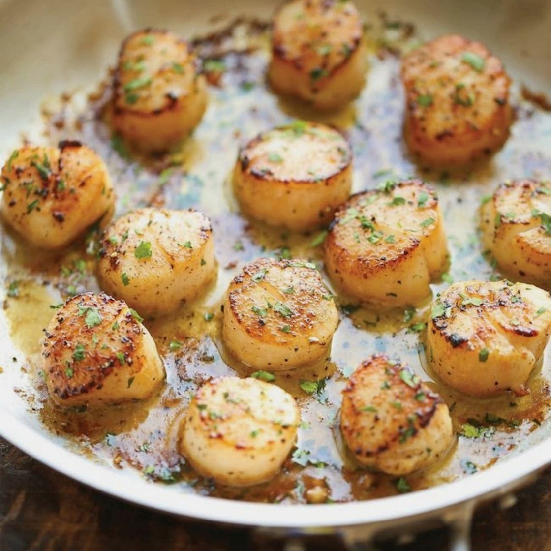 Lemon Butter Scallops