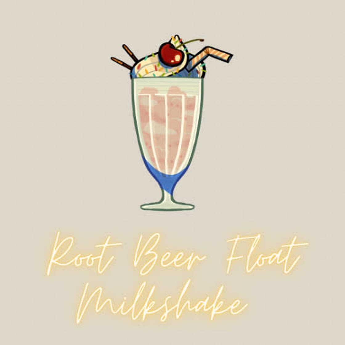 Root Beer Float Milkshake 