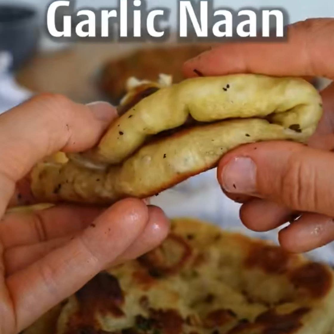Garlic naan