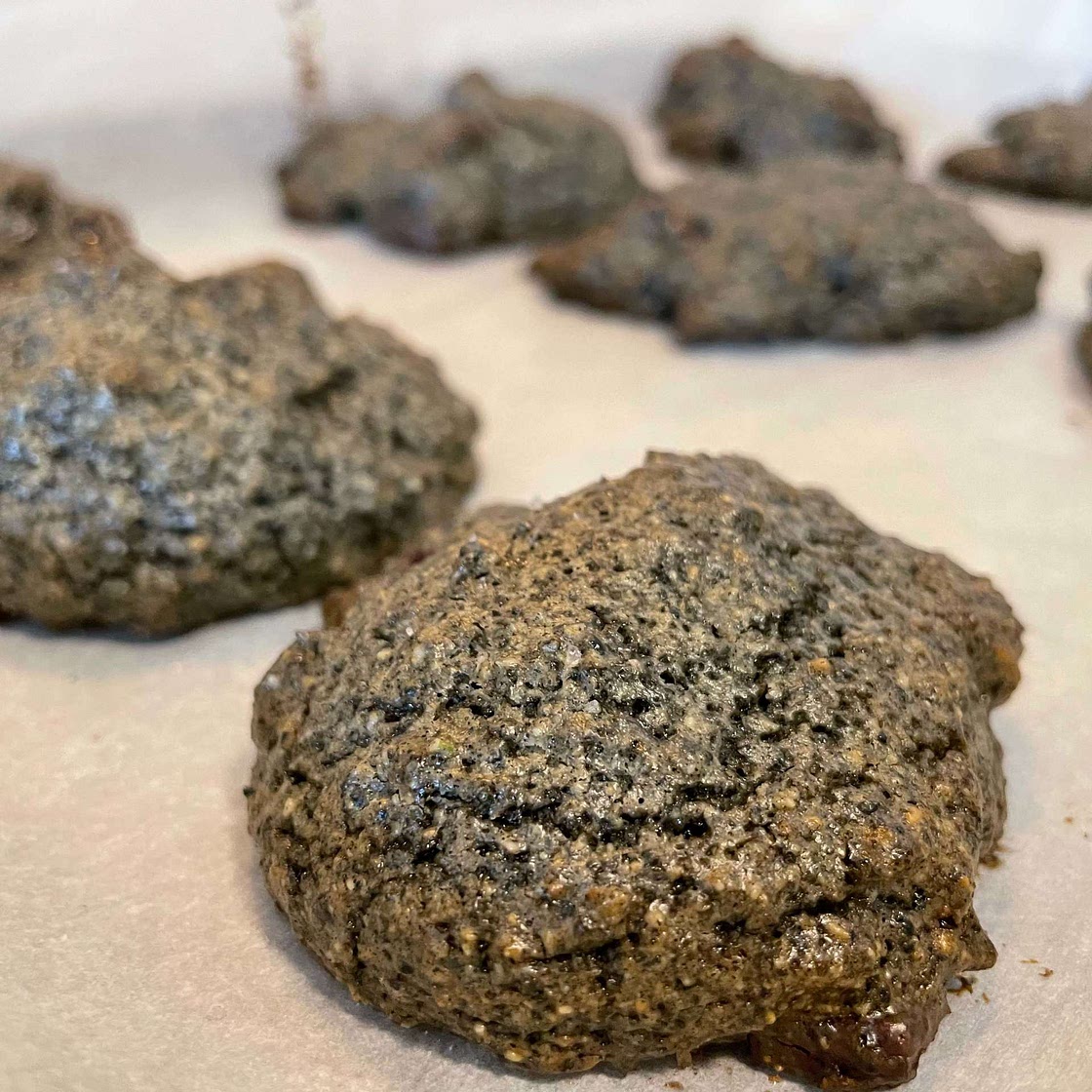 Black Sesame Luteal Support Cookies