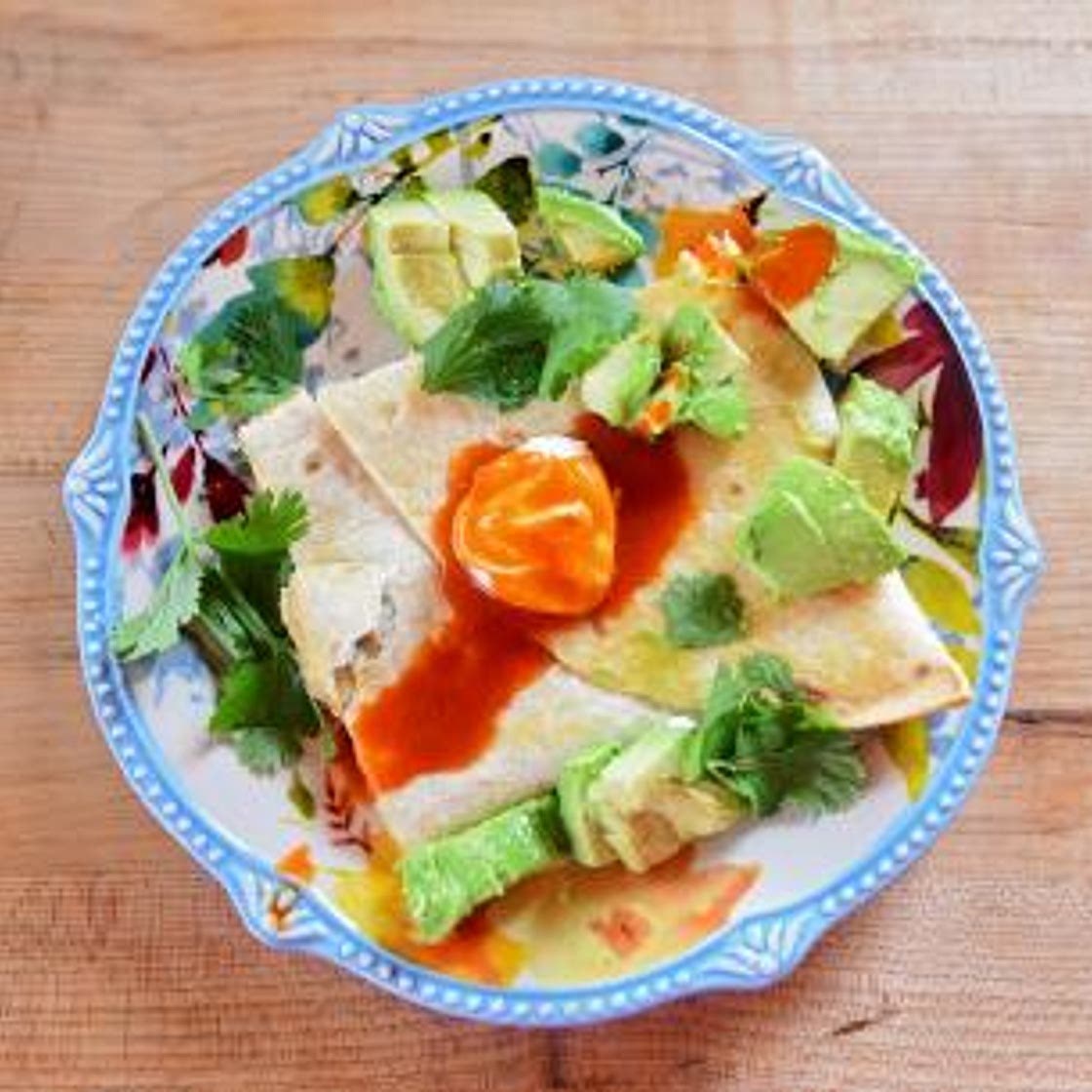 Chicken Chili Sheet Pan Quesadilla
