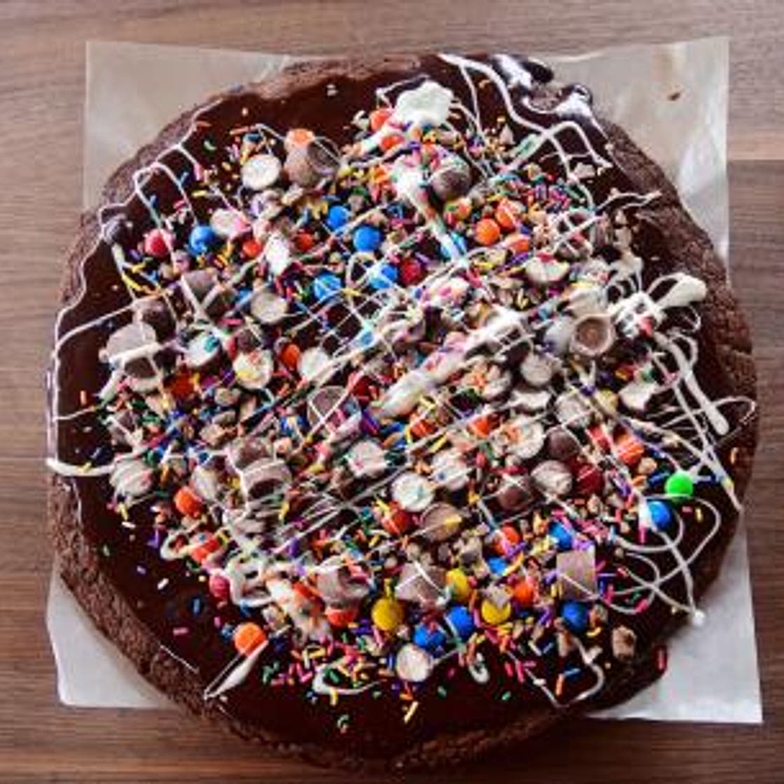 Brownie Pizza