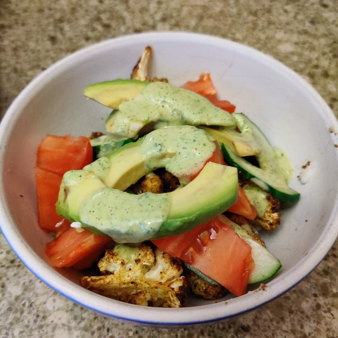 Cauliflower Shawarma Bowls