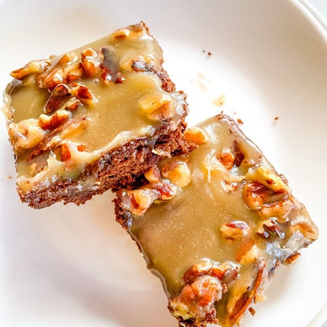Maple pecan brownies