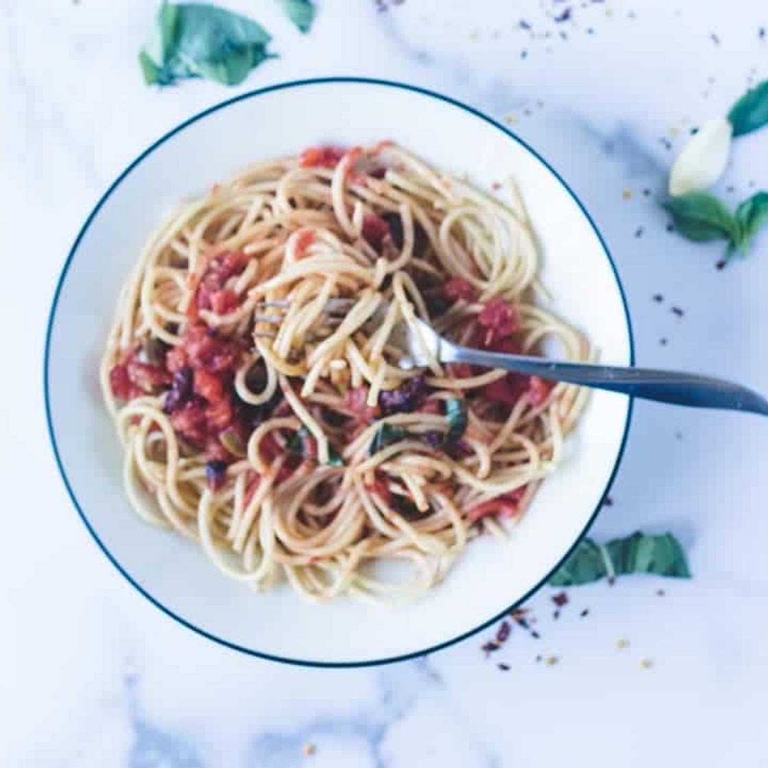 Spaghetti alla Puttanesca Recipe