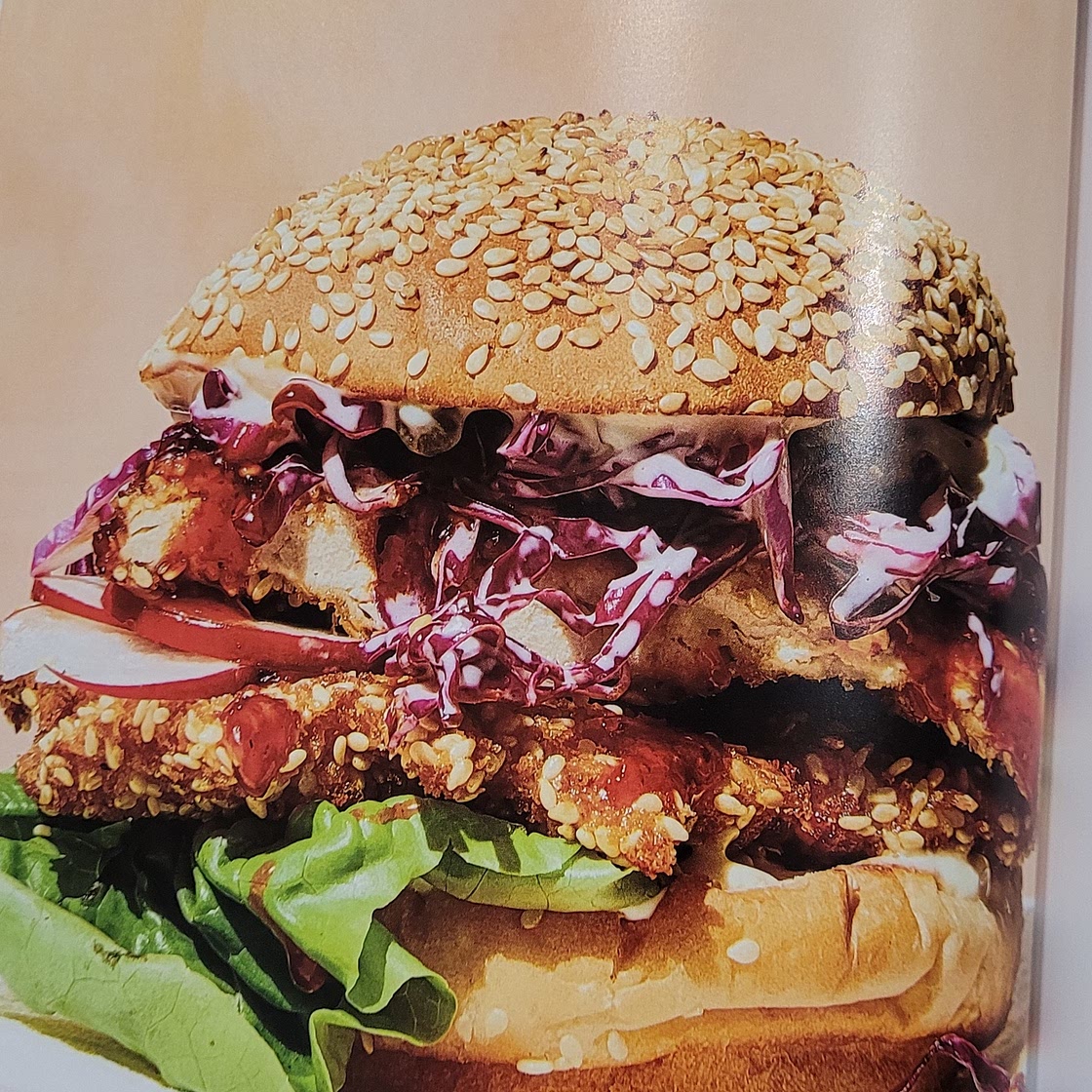 Sesame Schnitzel Sandwich