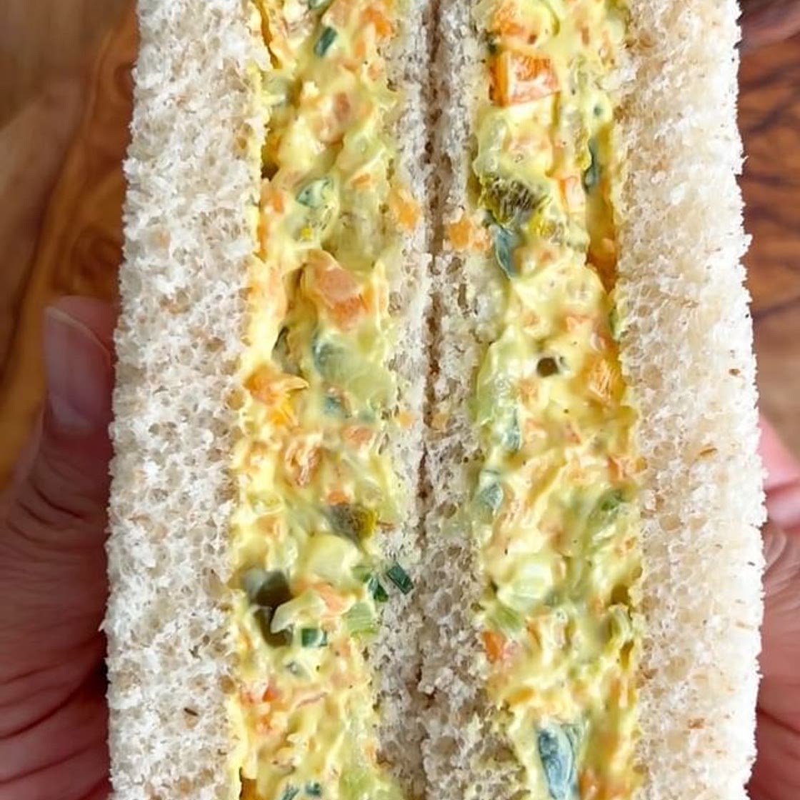 Cream Cheese & Veggie Sandwich