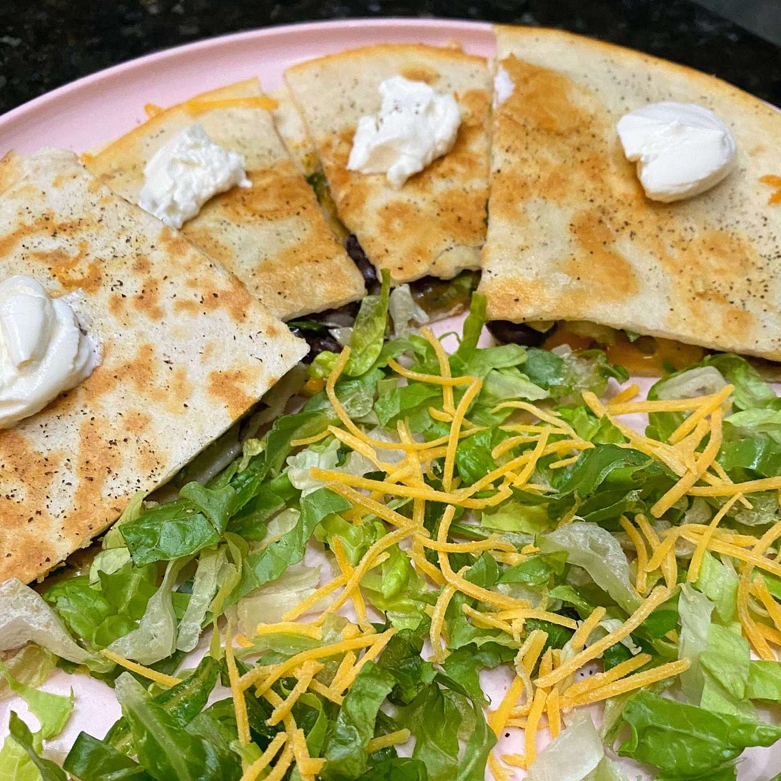 Low Kcal Quesadillas 