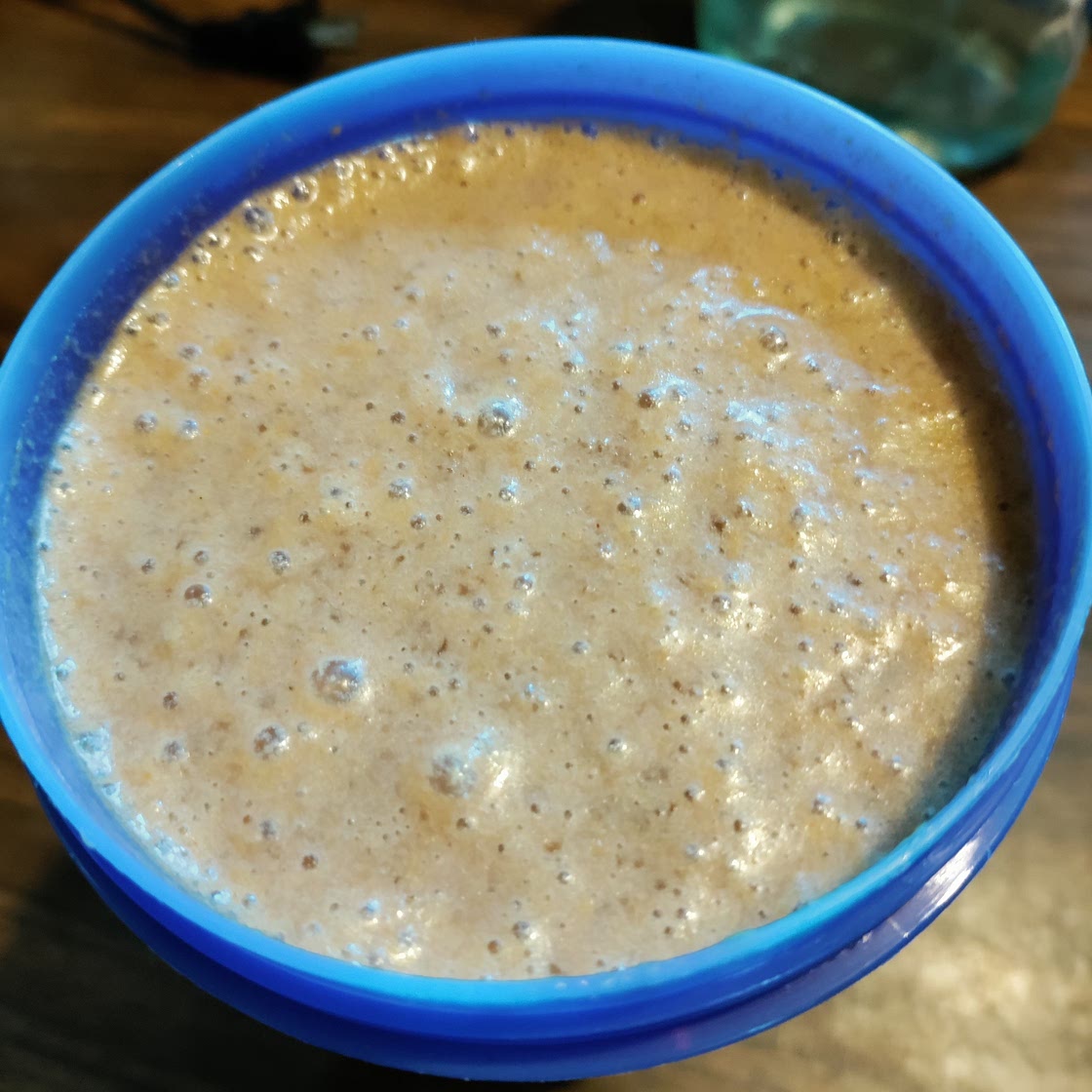 To go chocolate coffee banana shake