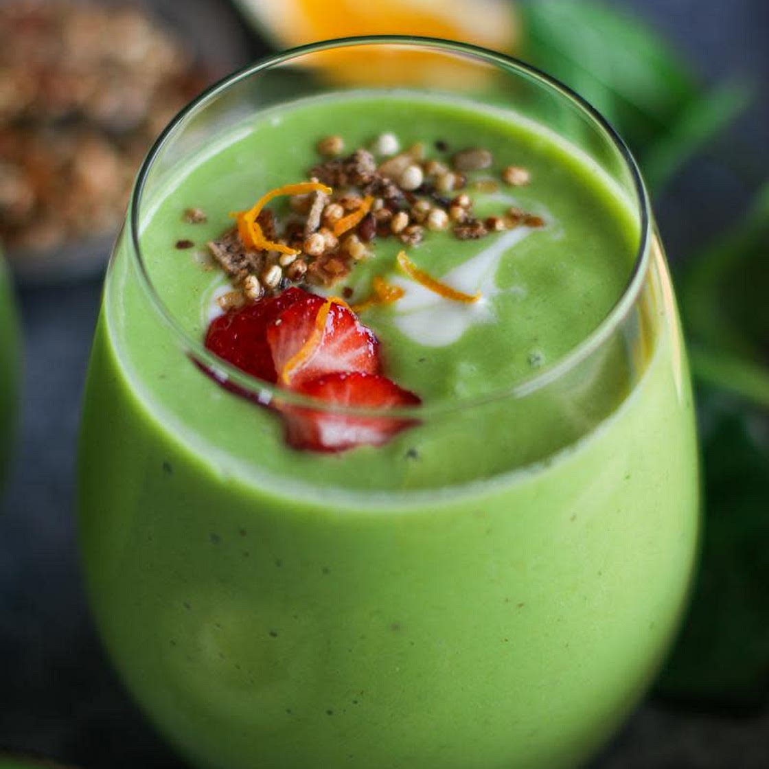 Coconut & Citrus Green Smoothie