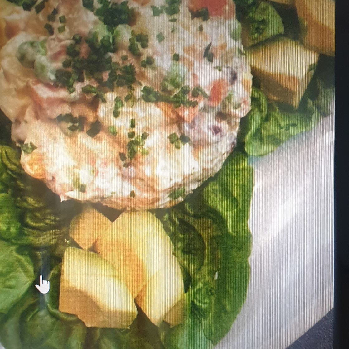 Salade légumes thon