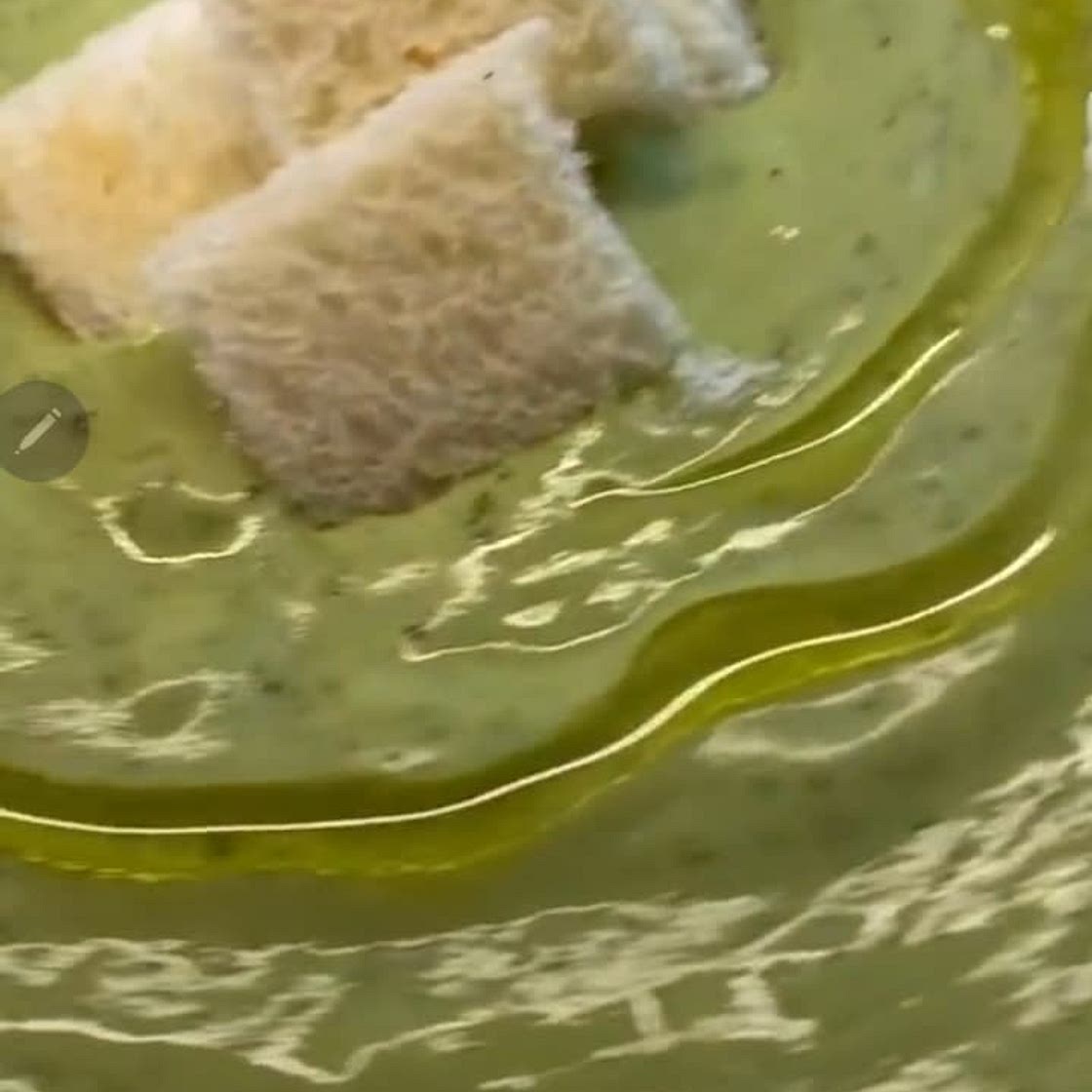 Soup courgette