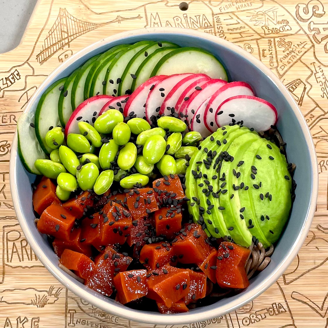 Pool Noodle Poke with Current Foods Tuna