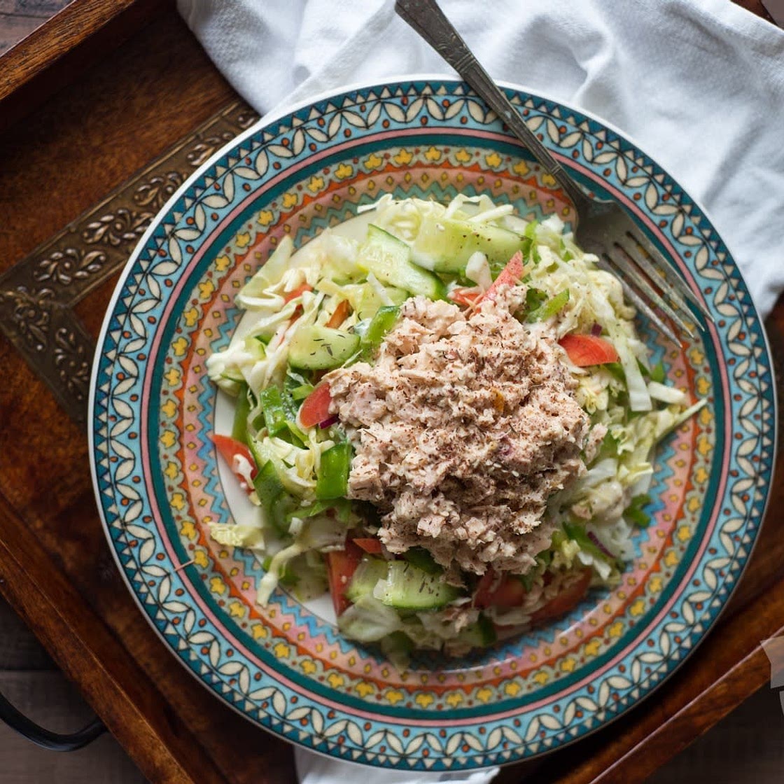 Tuna Tahini Salad