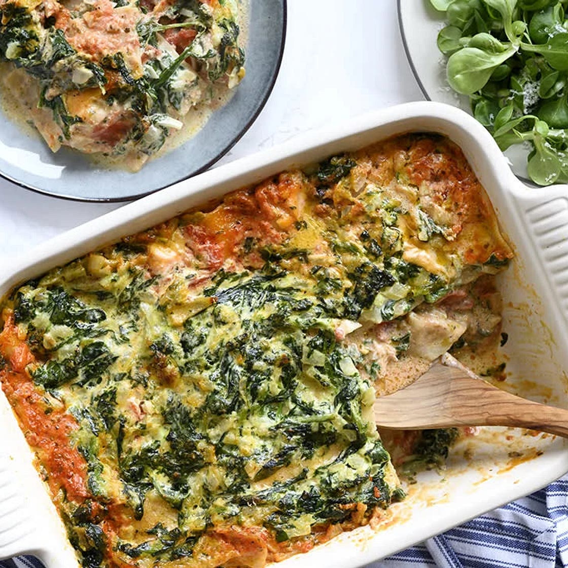 Salmon Lasagna