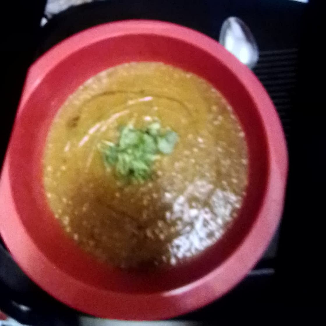 Creamy Instant Pot Red Lentil Soup