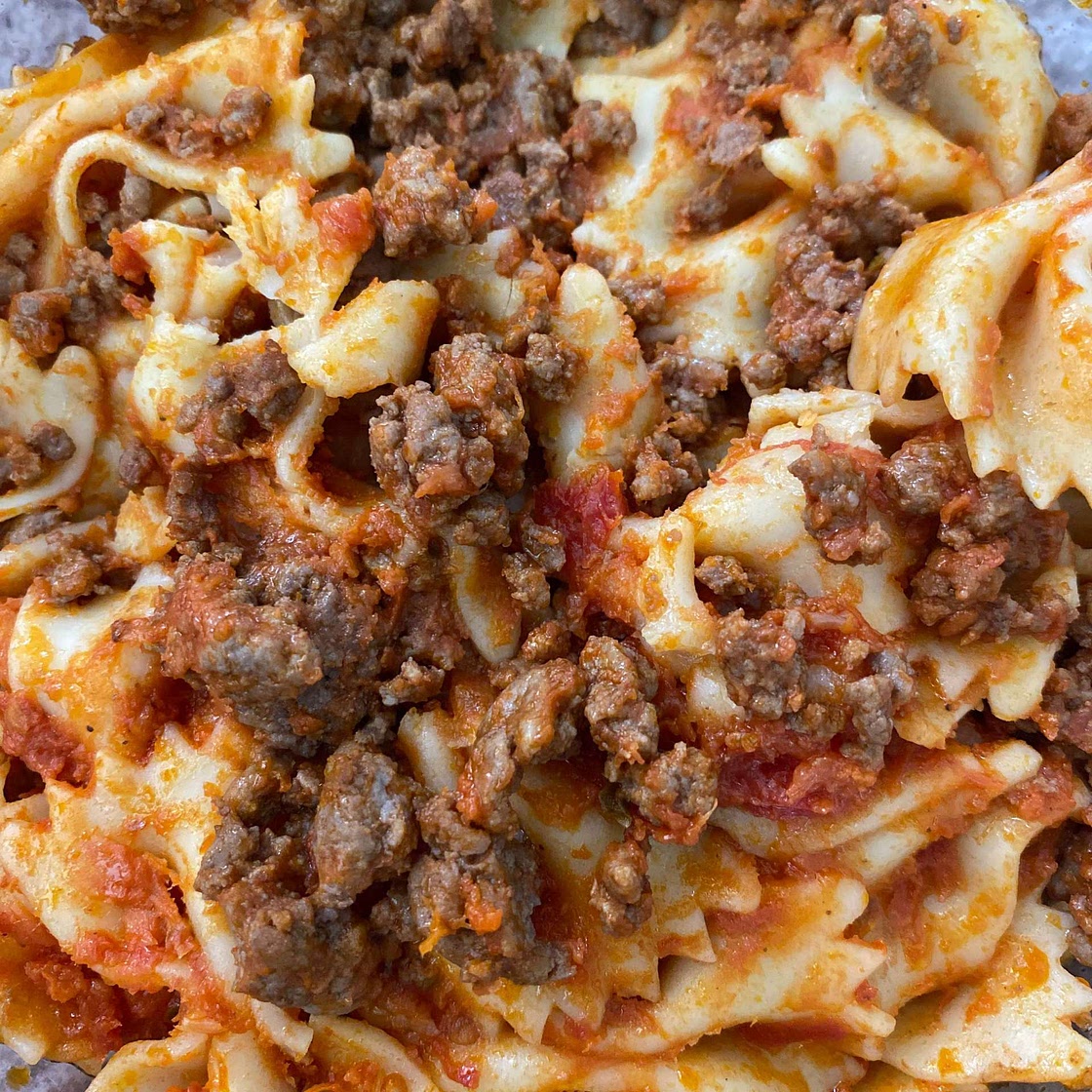 Instant Pot Bowtie Pasta