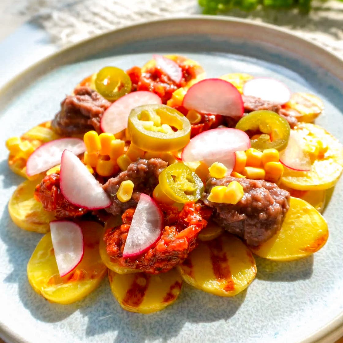 Easy Potato Nachos