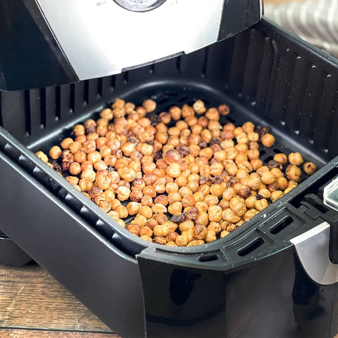 Air Fryer Crispy Chickpeas
