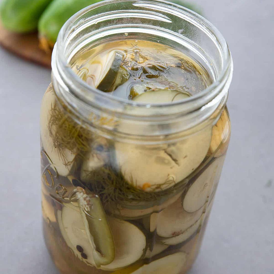 Refrigerator Pickles Recipe
