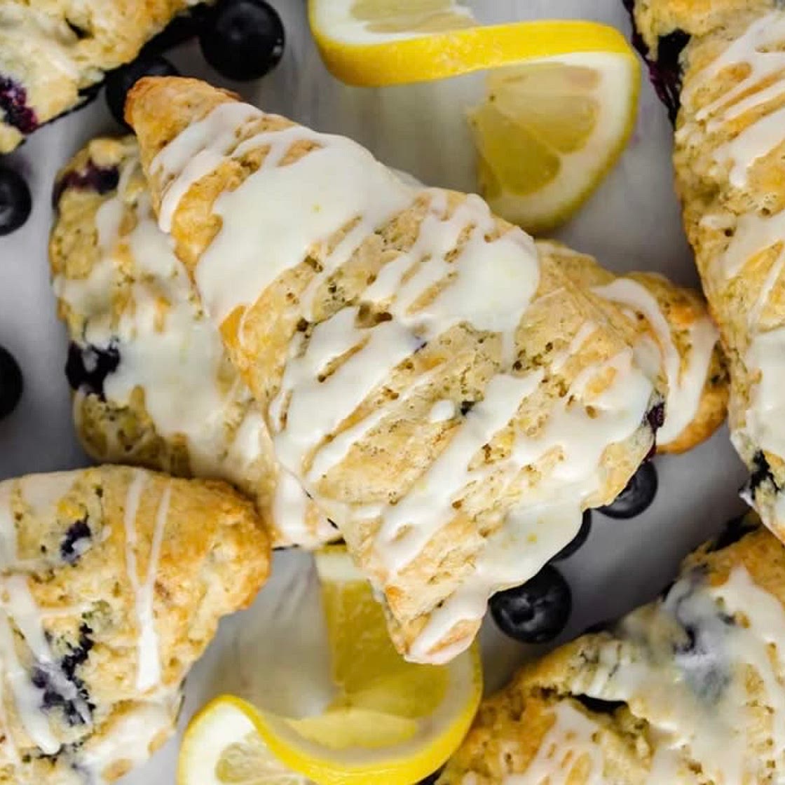 Blueberry-Lemon Scones