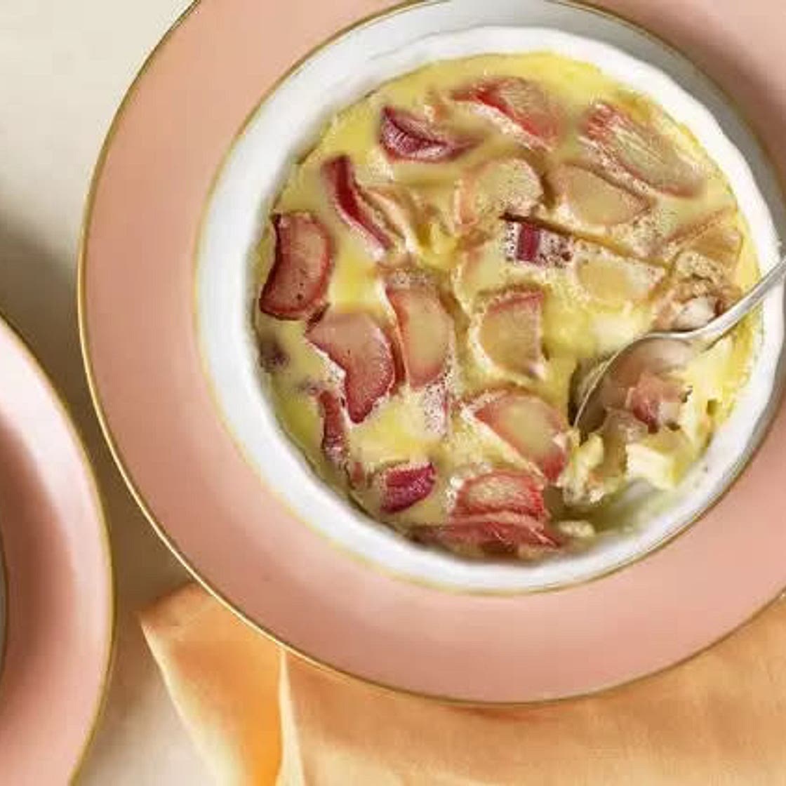 Rhubarb Custard