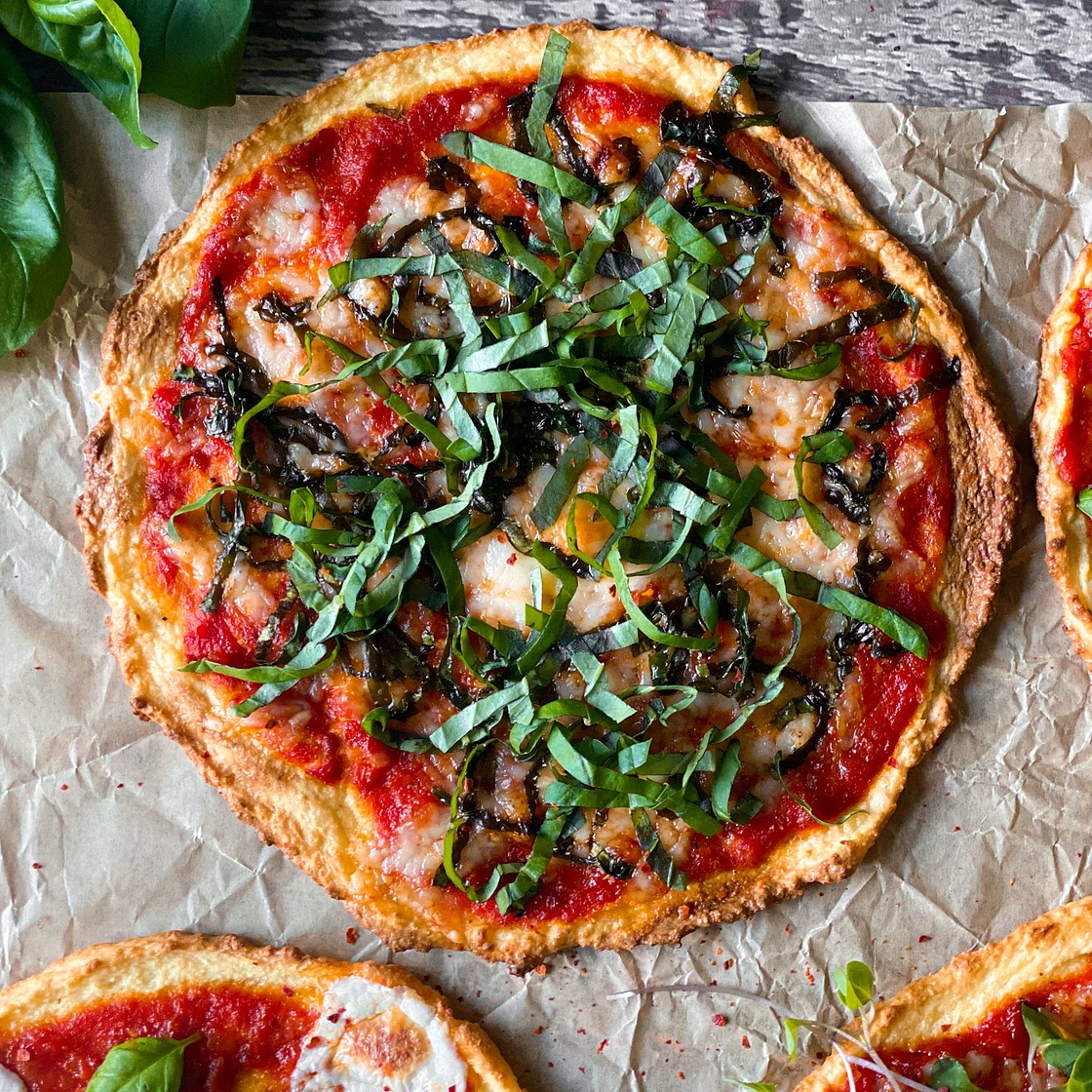 Cauliflower Thin Crust Pizza