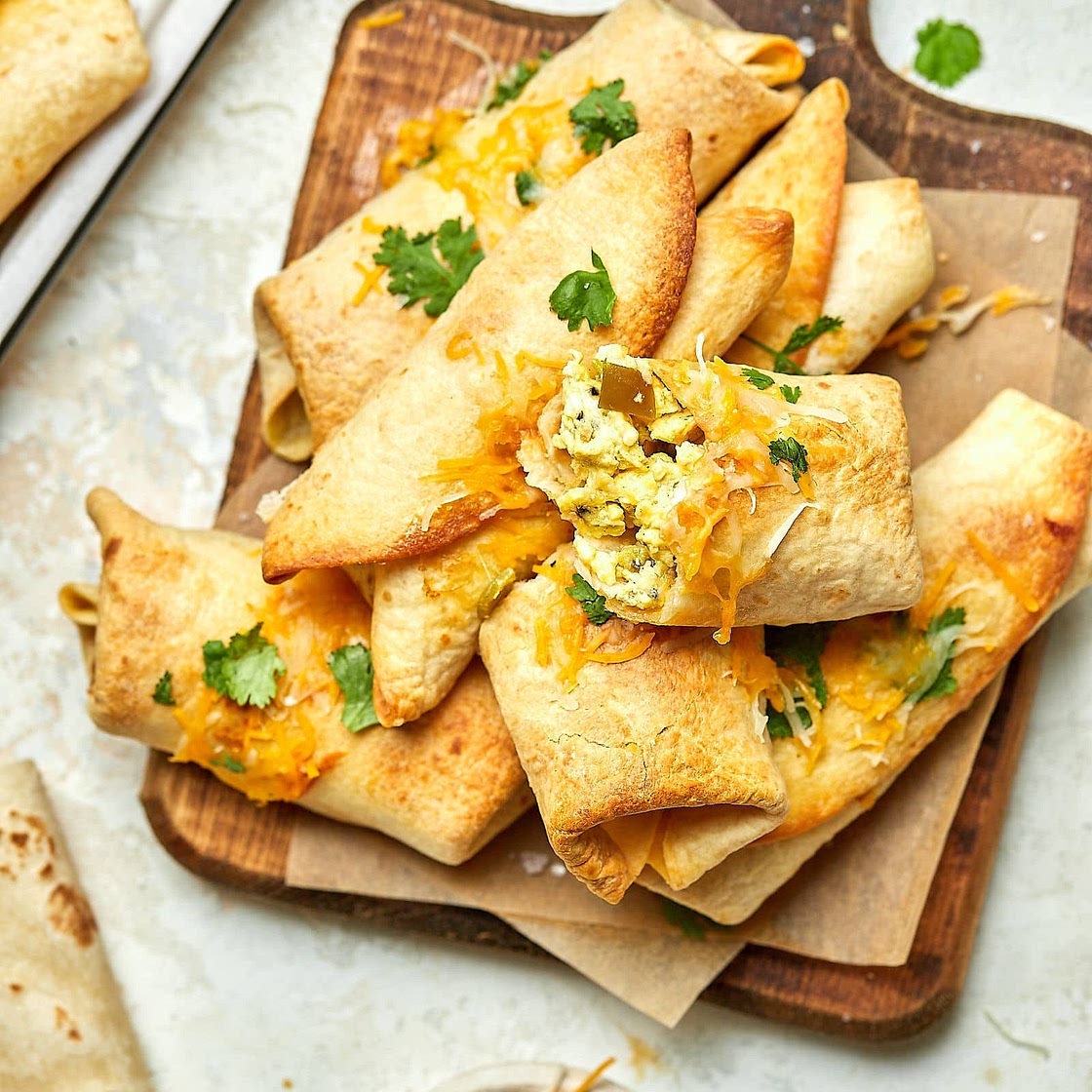 Healthy Breakfast Taquitos