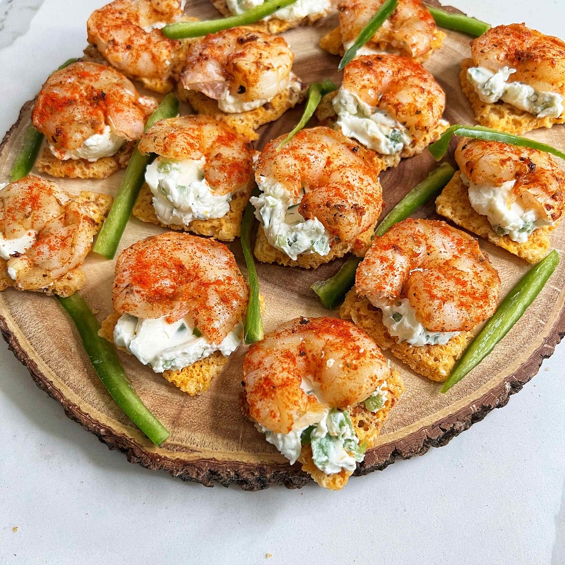 Jalapeno Bacon Shrimp Crisps — Angiela Eats 