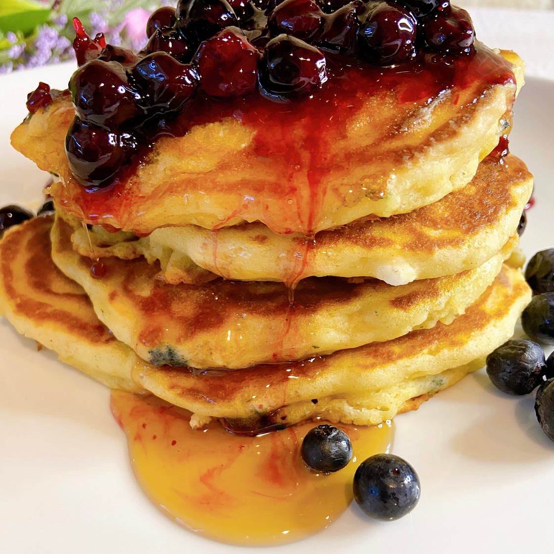 Blueberry Blueberry Pancakes