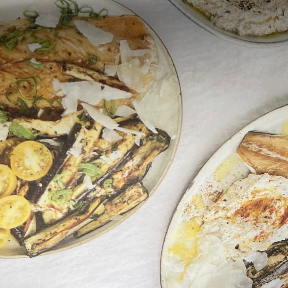 Humous, fromage et maquereau fumé