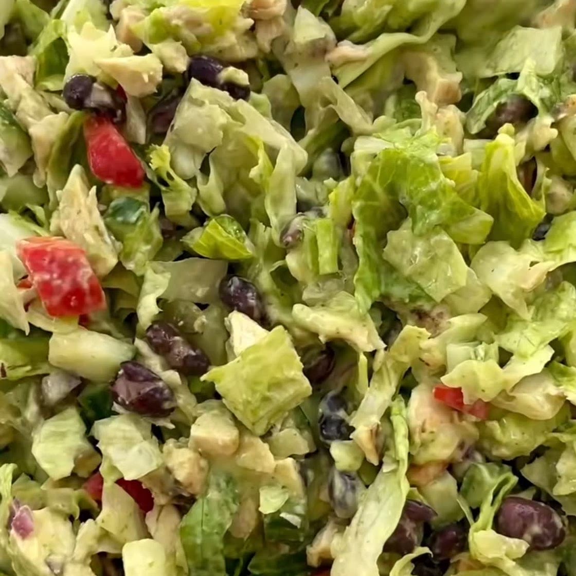 Chicken taco salad