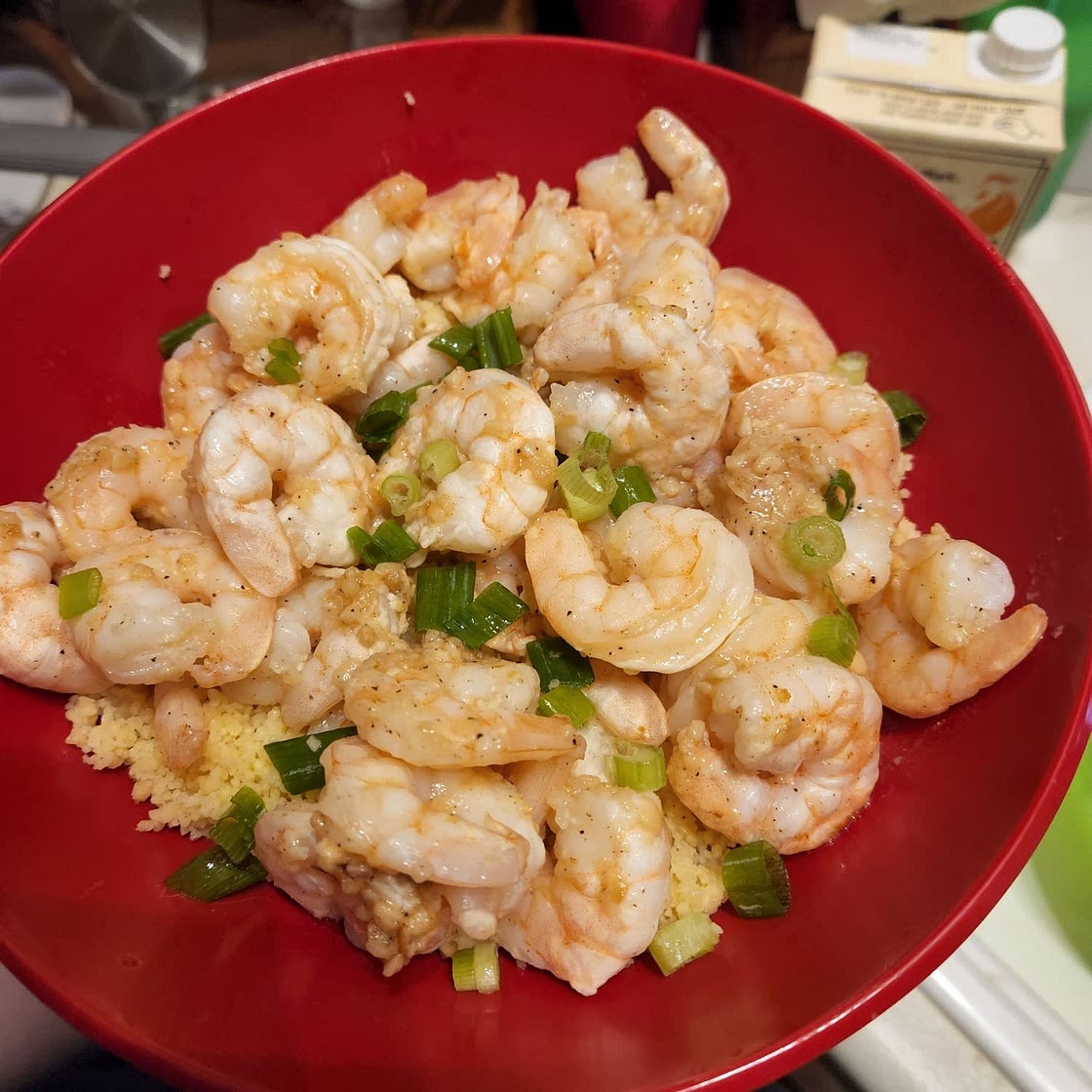 Quick Shrimp Couscous