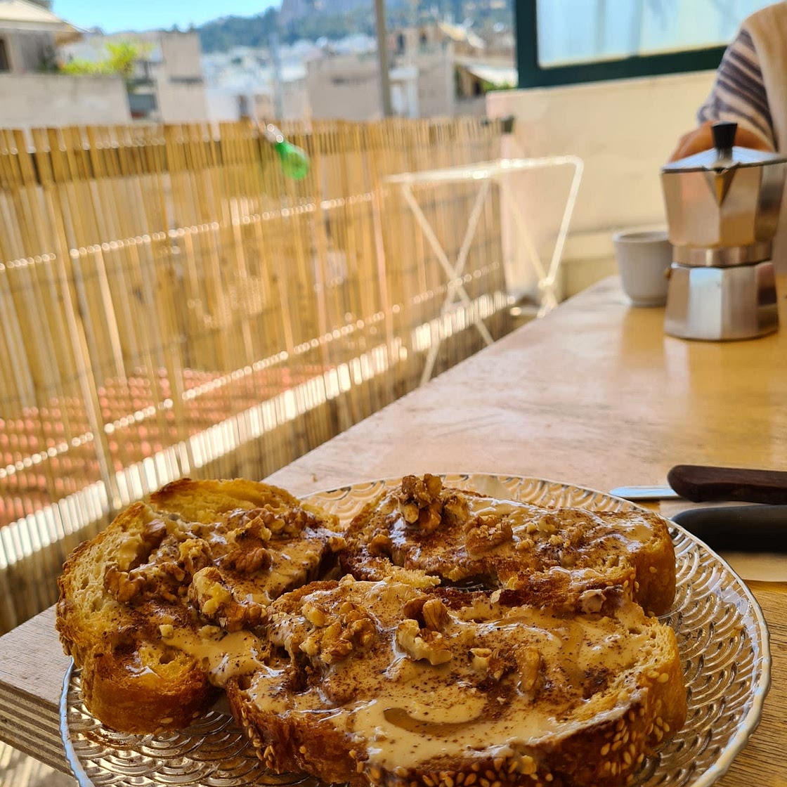 Tahini Honig Brot