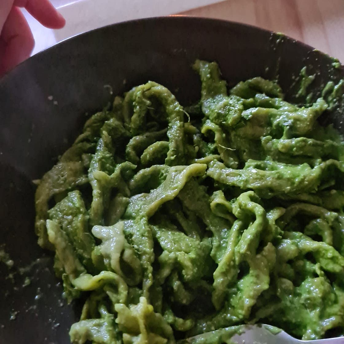 Spinat-Basilikum-Pesto