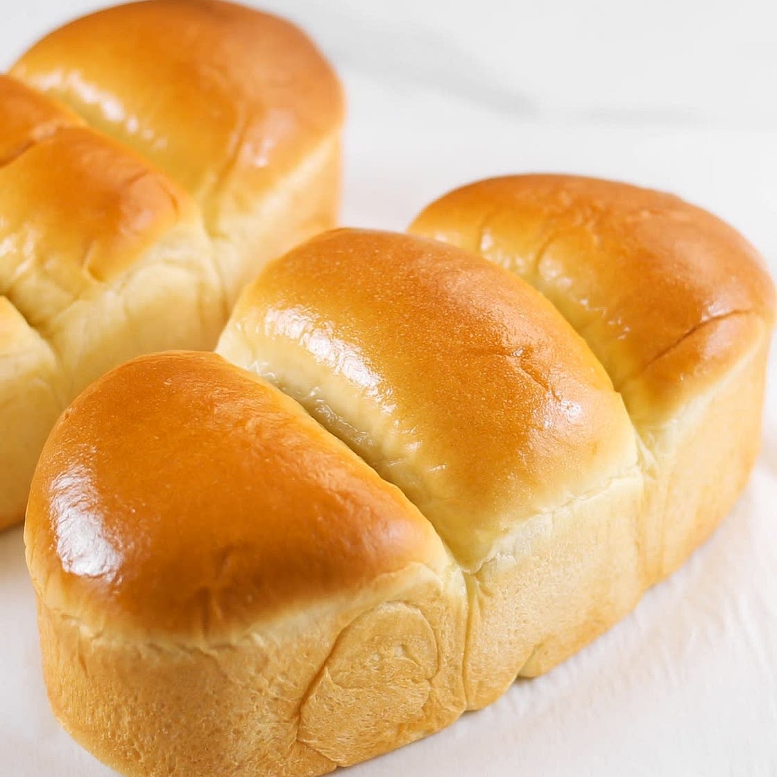 Homemade soft butter bread
