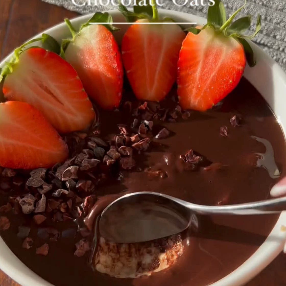 Strawberry and Chocolate Oats