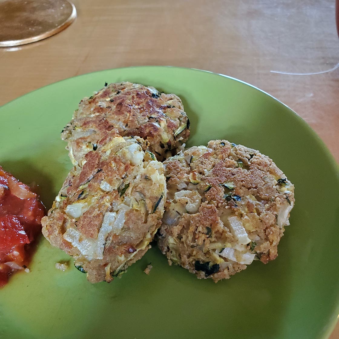 Zucchini cakes