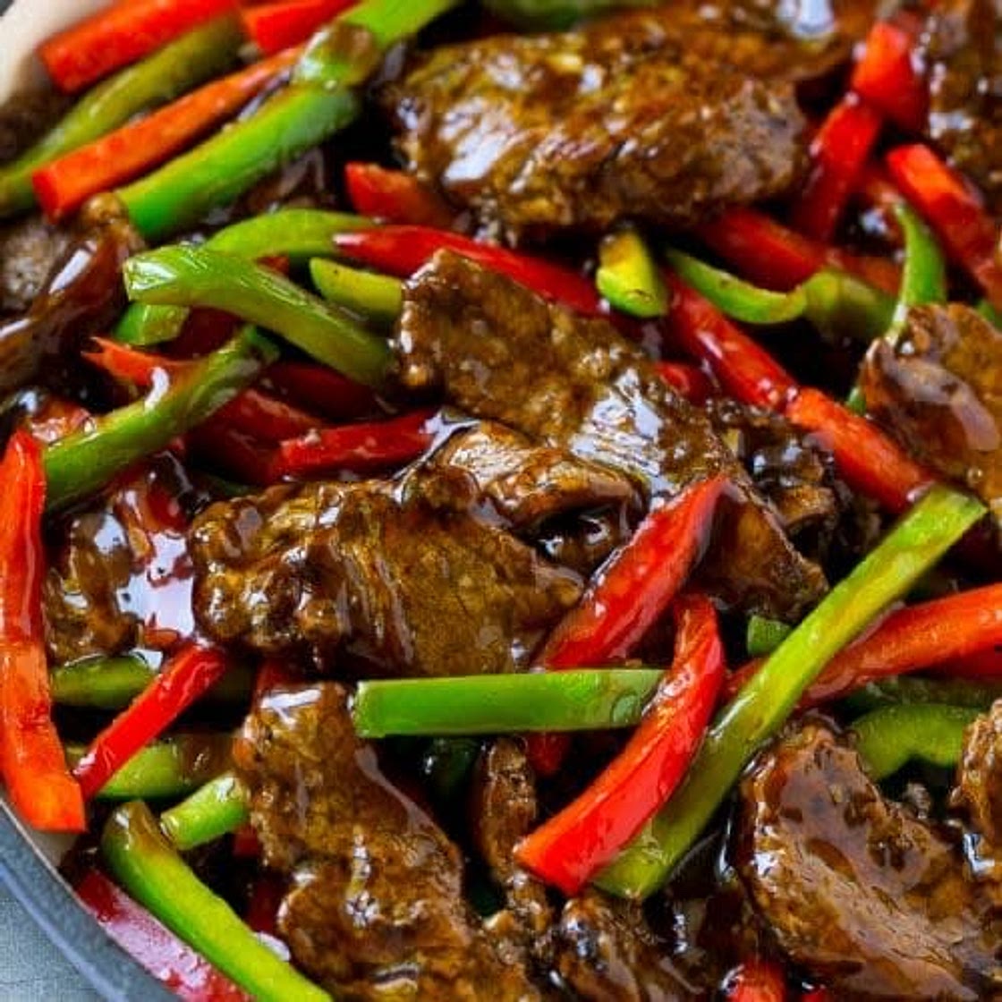 Mongolian[ish] Pepper Beef