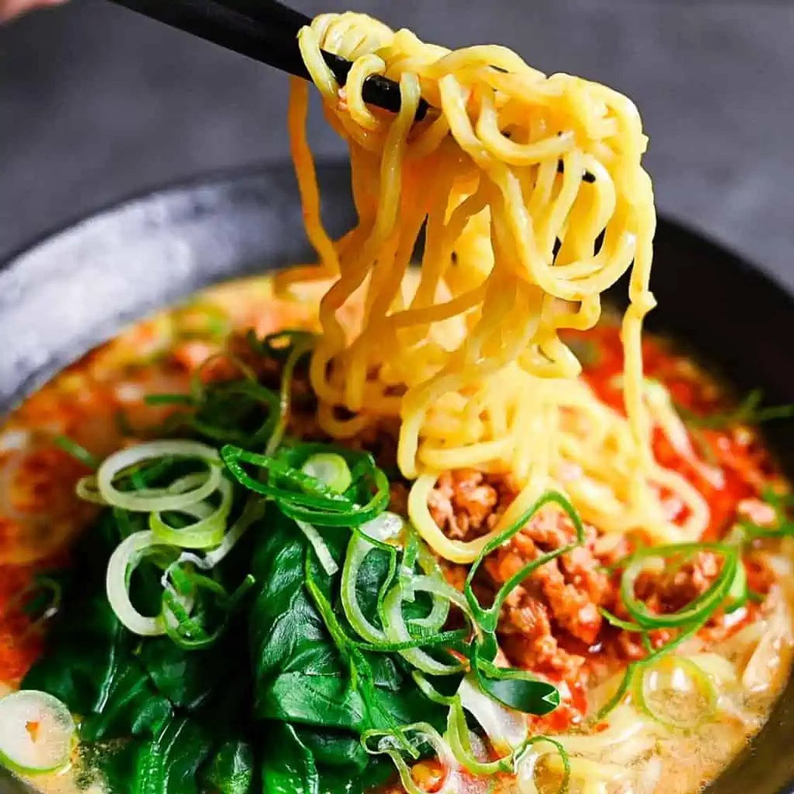 Easy 15 min Tantanmen Ramen (担々麵)