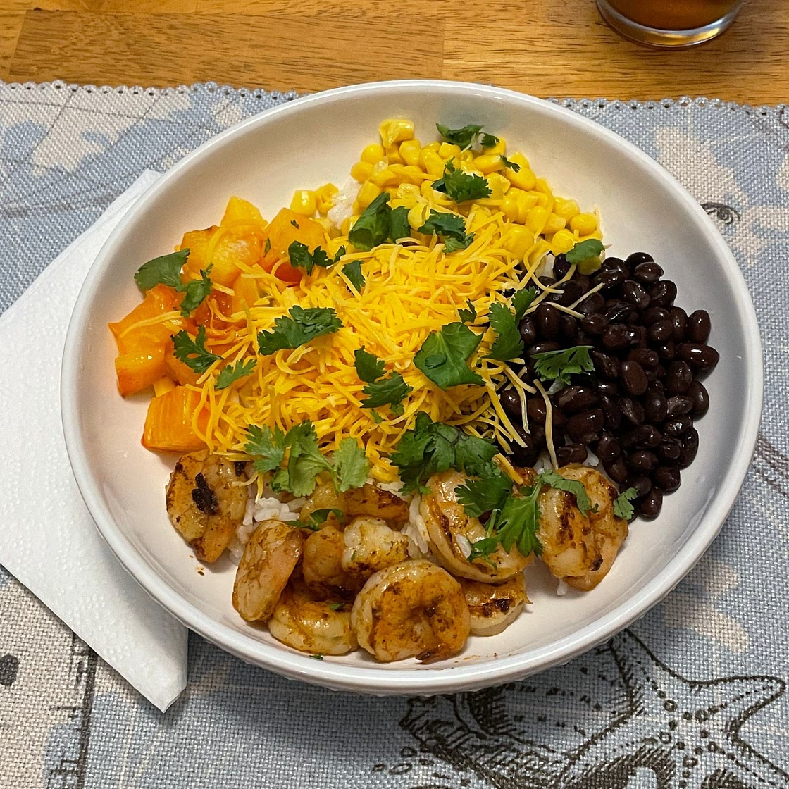 Shrimp Taco Meal Prep Bowls
