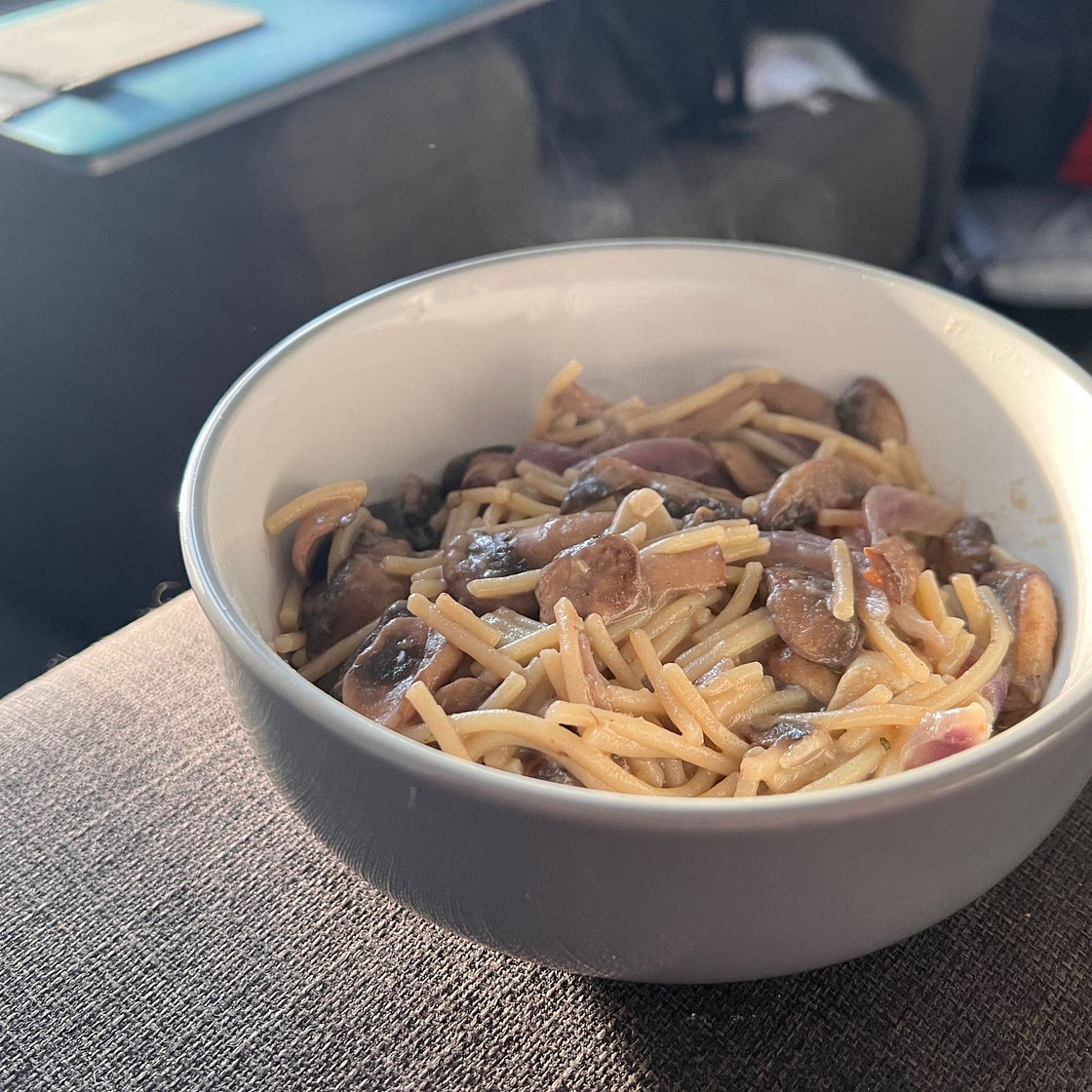 Vegan One Pot Creamy Mushroom Pasta Recipe