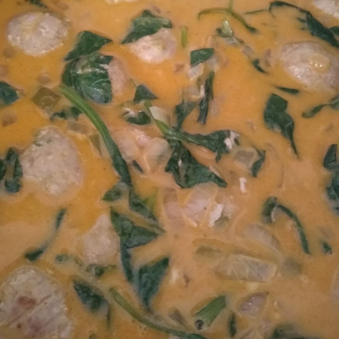 Coconut Curry Chicken Meatballs