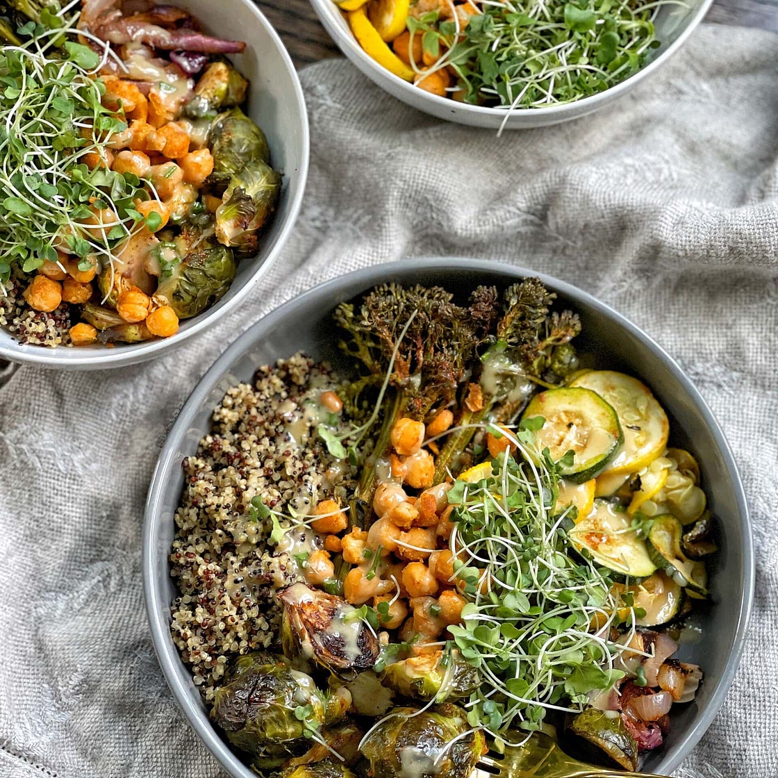 Vegetable Bowl Meal Prep